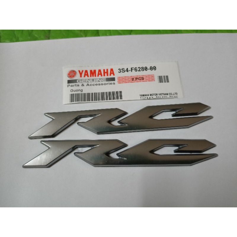 Bộ 2 chữ nổi RC hàng zin theo xe
