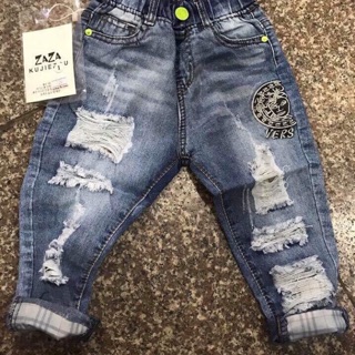 Sỉ quần jean rách sz nhí 1-5