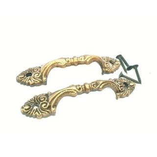 Bộ 2 tay nắm tủ bằng đồng cao cấp