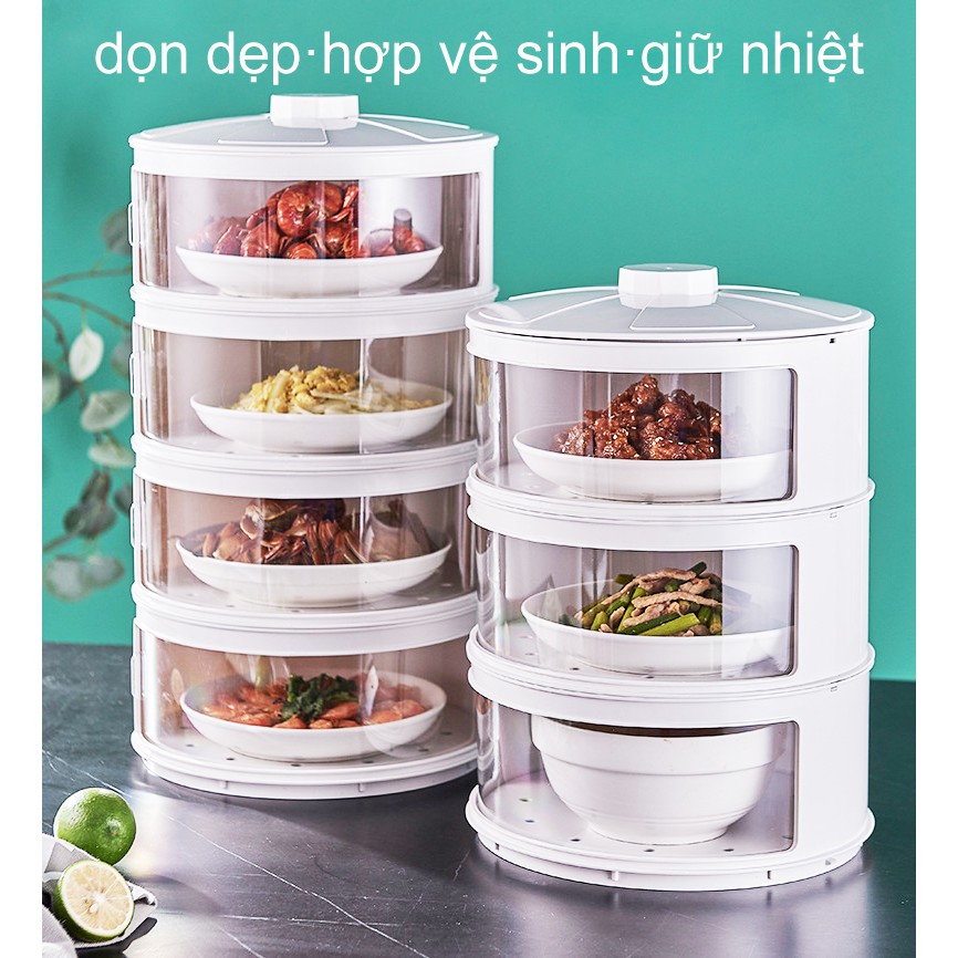 Hộp đựng lưu trữ thức ăn chống bụi giữ nhiệt an toàn tiện dụng【Người bán chất lượng tốt nhất】