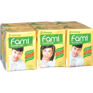 Lốc 6 hộp sữa Fami 200ml các vị