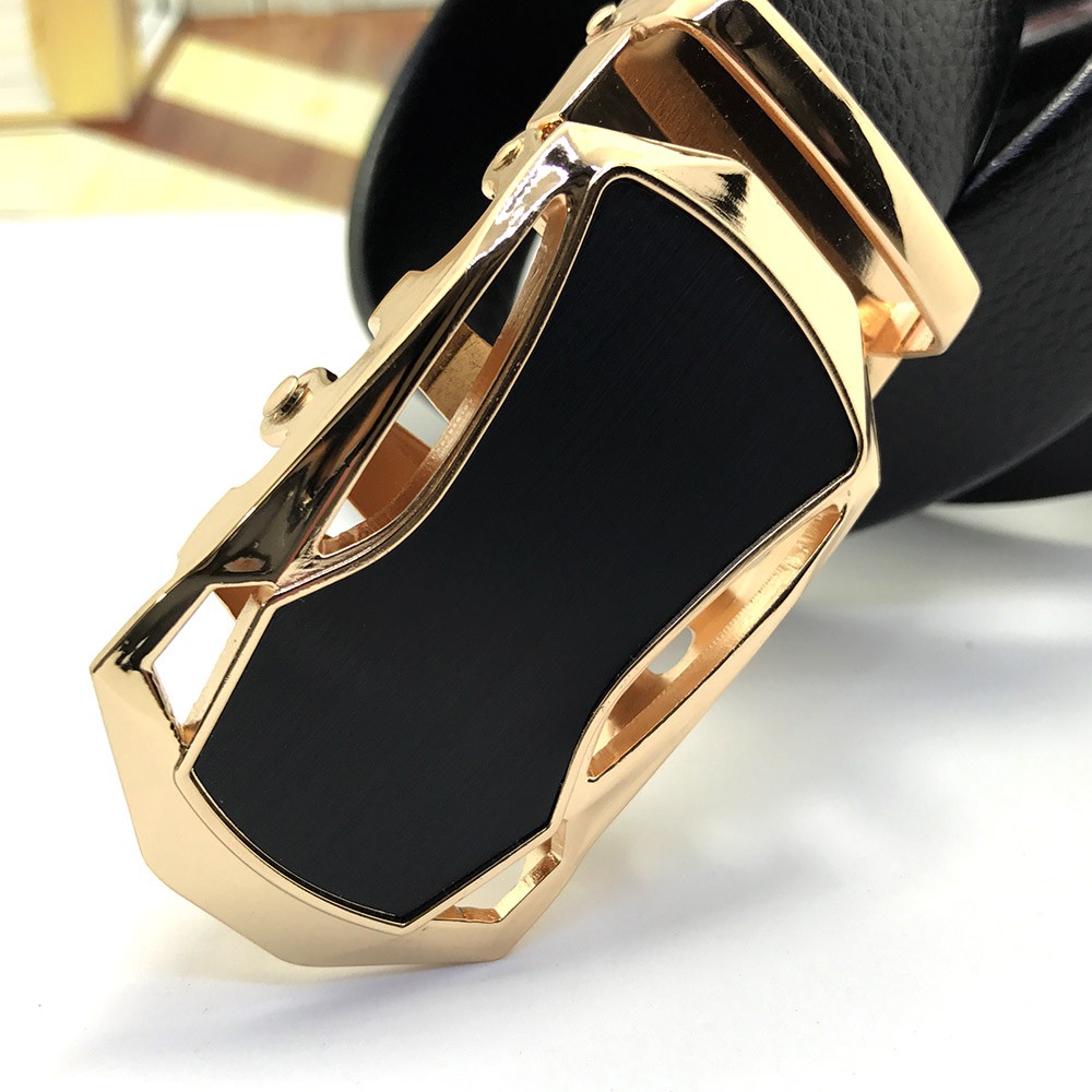 Thắt lưng dây nịt nam ô  tô vàng có hộp tặng kèm