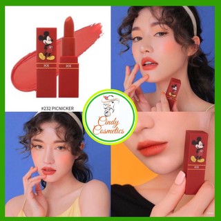 Son Thỏi 3CE MICKEY  LIP COLOR 💝SON 𝟑𝐂𝐄 𝐌𝐢𝐜𝐤𝐞𝐲-4g