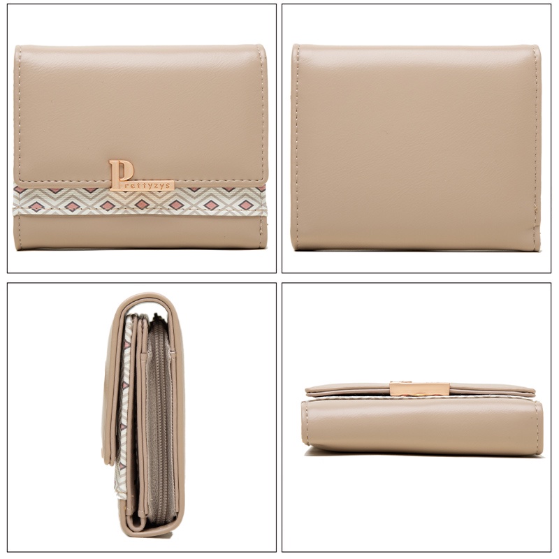 Ví Nữ Ngắn Da PU Thời Trang