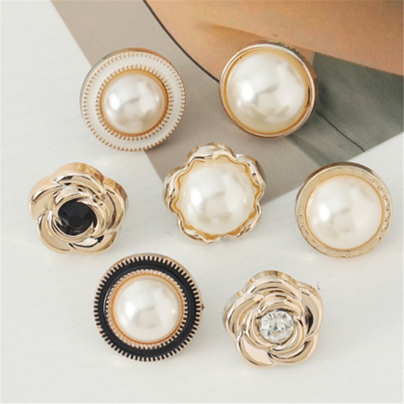 Set 5 Khóa Cài Có Thể Tháo Rời Chống Lóa Dành Cho Đầm Cardigan