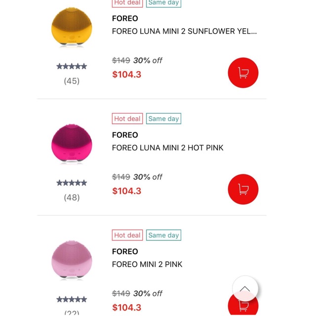 Máy rửa mặt foreo luna mini 2 | BigBuy360 - bigbuy360.vn