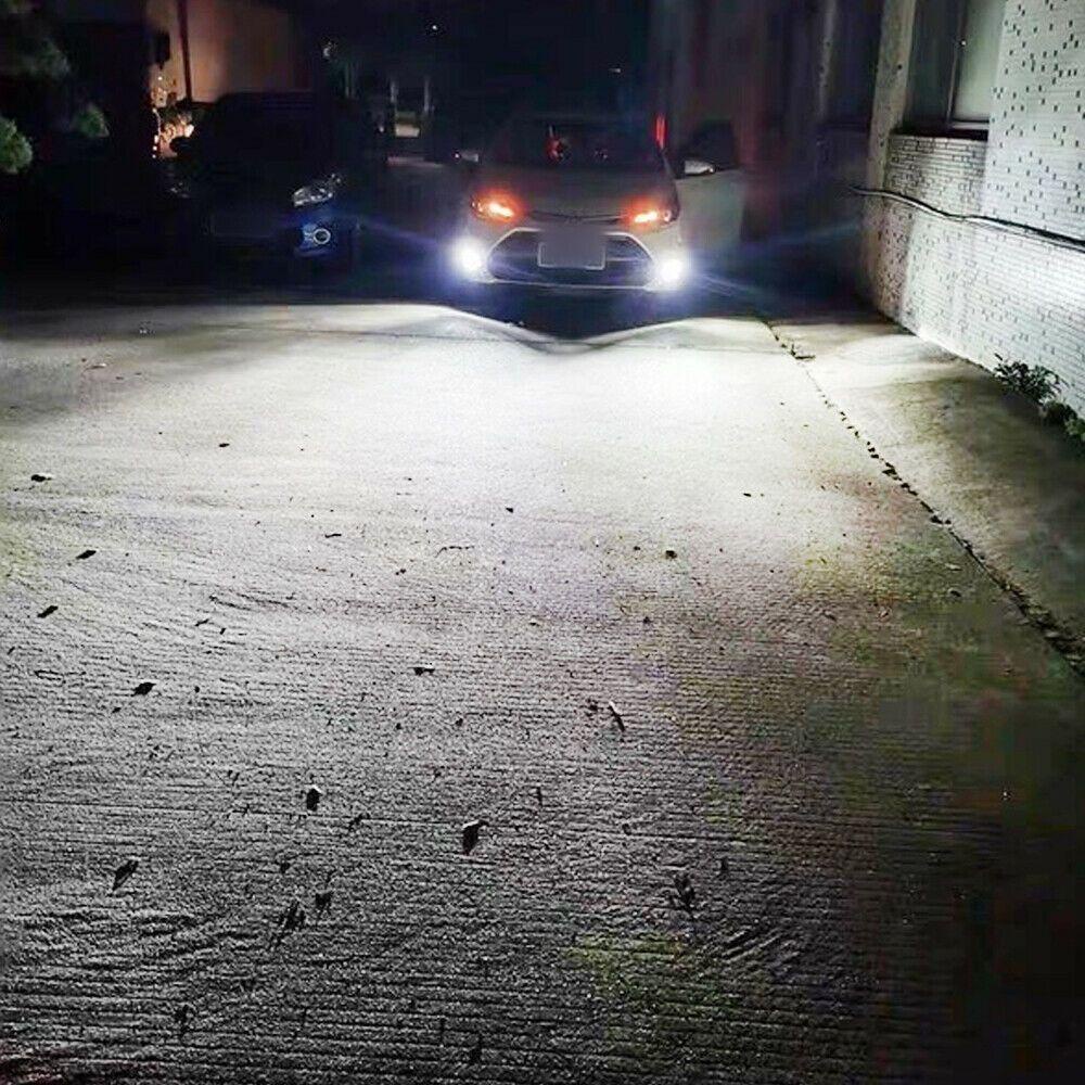 Set 2 Đèn LED Sương Mù Siêu Sáng 200W 6000K H11 / H8 / H9 / H16 DRL Dành Cho Ô Tô