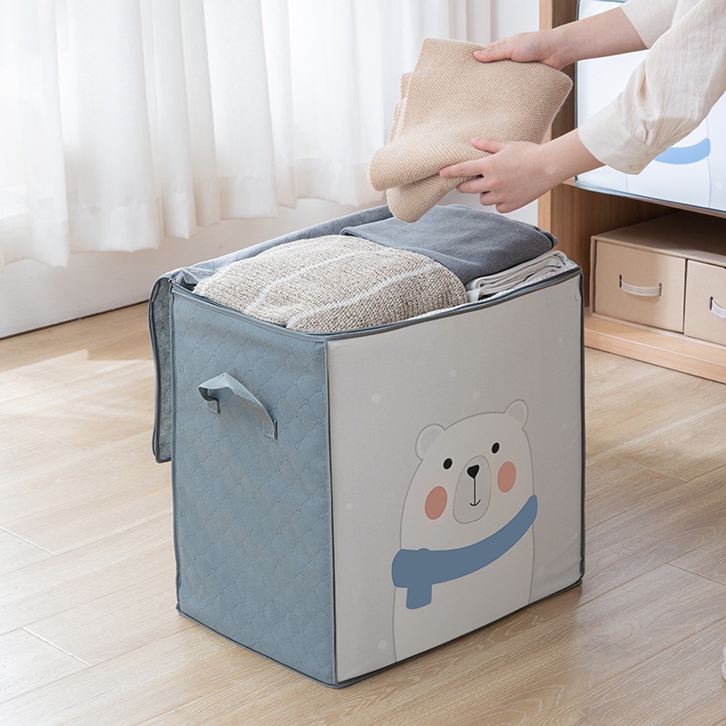(TUIDC02) Túi vải đựng chăn ga gối, quần áo chống bụi bẩn