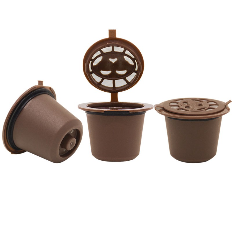 Bộ 5 viên nén cà phê bằng thép không gỉ độc đáo cho máy pha cà phê nespresso