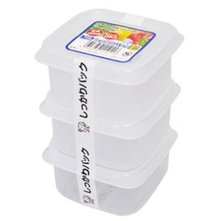 Set 3 hộp nhựa 200ml
