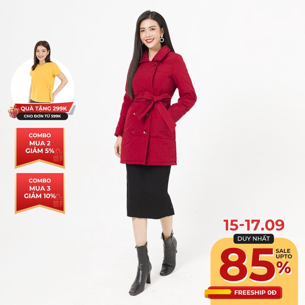Áo phao dài cổ 2 ve LAMER L65P20T027 (Nhiều màu)
