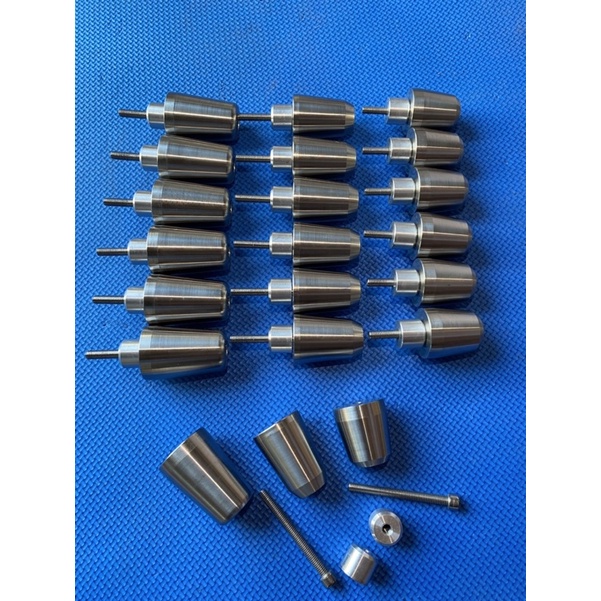 Gù inox 304 nguyên khối. Mẫu 600g/1cặp