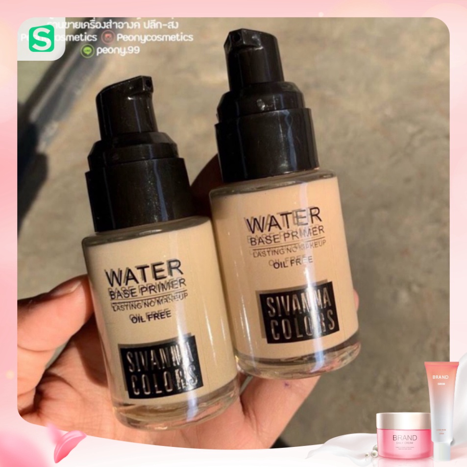 KEM NỀN SIVANNA COLORS WATER BASE PRIMER