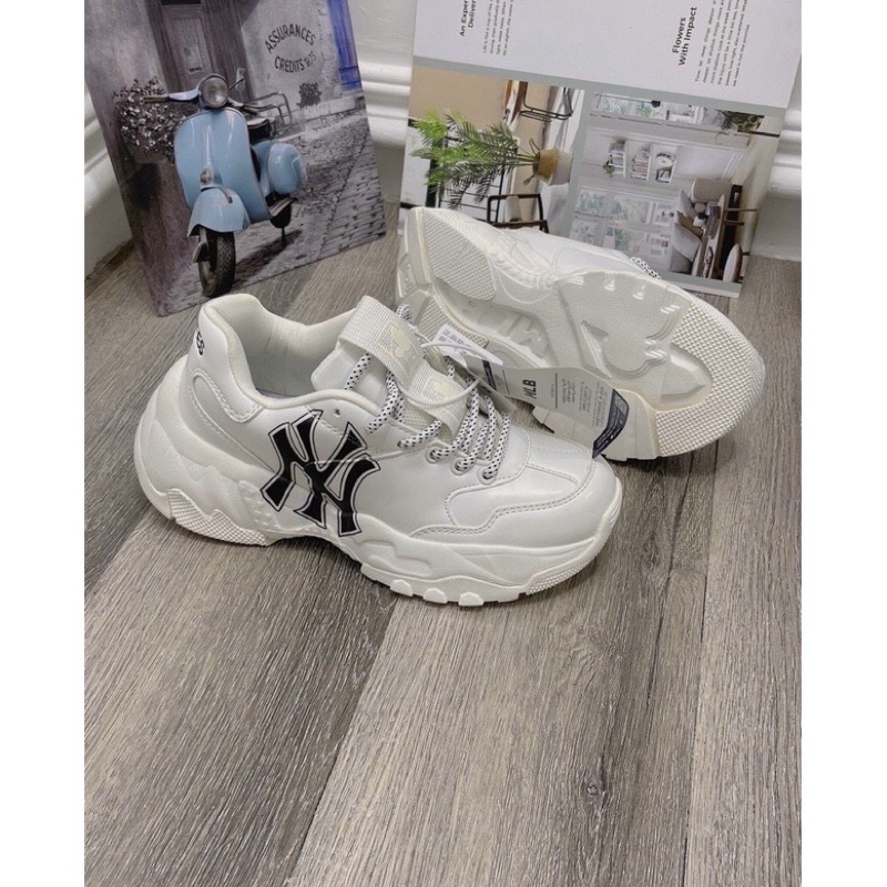 Giày Sneaker NY Nam Nữ Cổ Cao Chữ Đen hot trend 2022