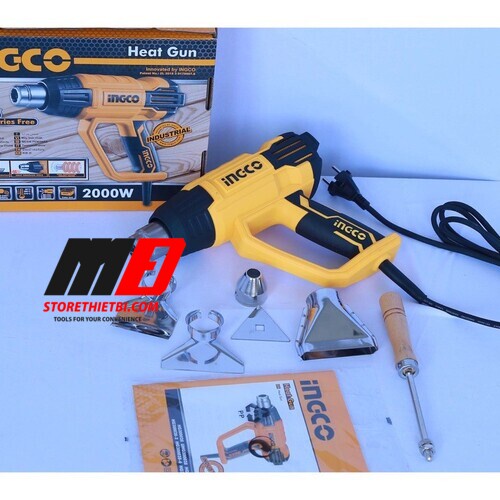 Hg200028 Máy thổi nhiệt khò nóng 2000w Ingco