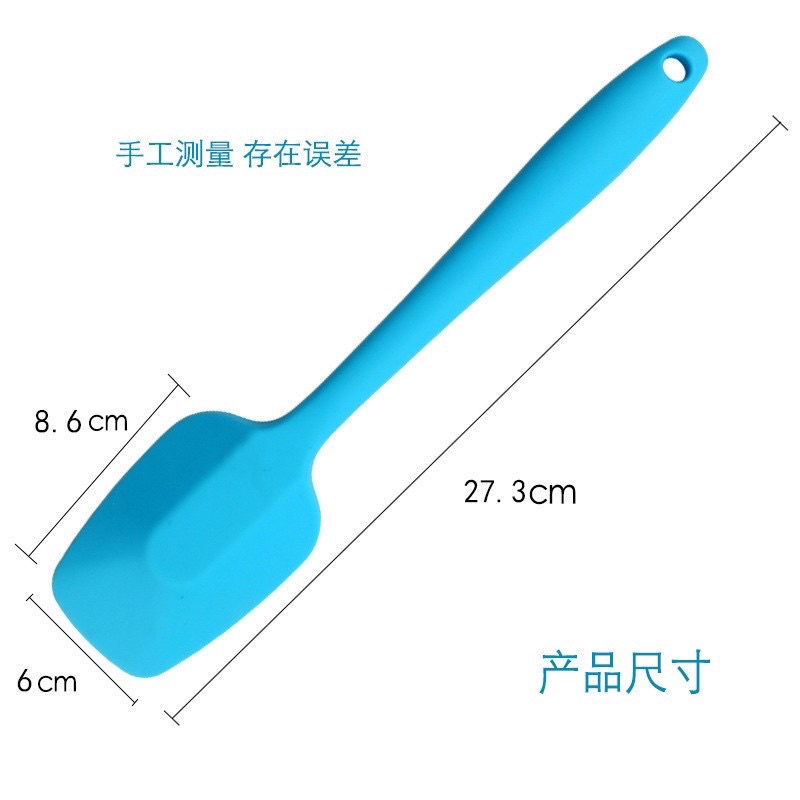 Dụng Cụ Làm Bánh , Phới Vét Bột Spatula Silicon Dạng Thìa Chịu Nhiệt