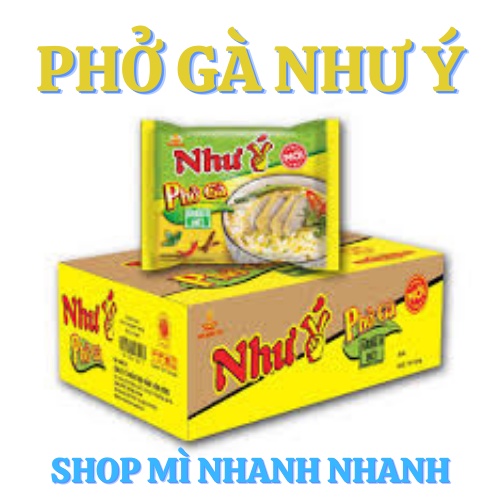 Thùng 30 gói Phở Gà Như Ý Vị Hương 65gr