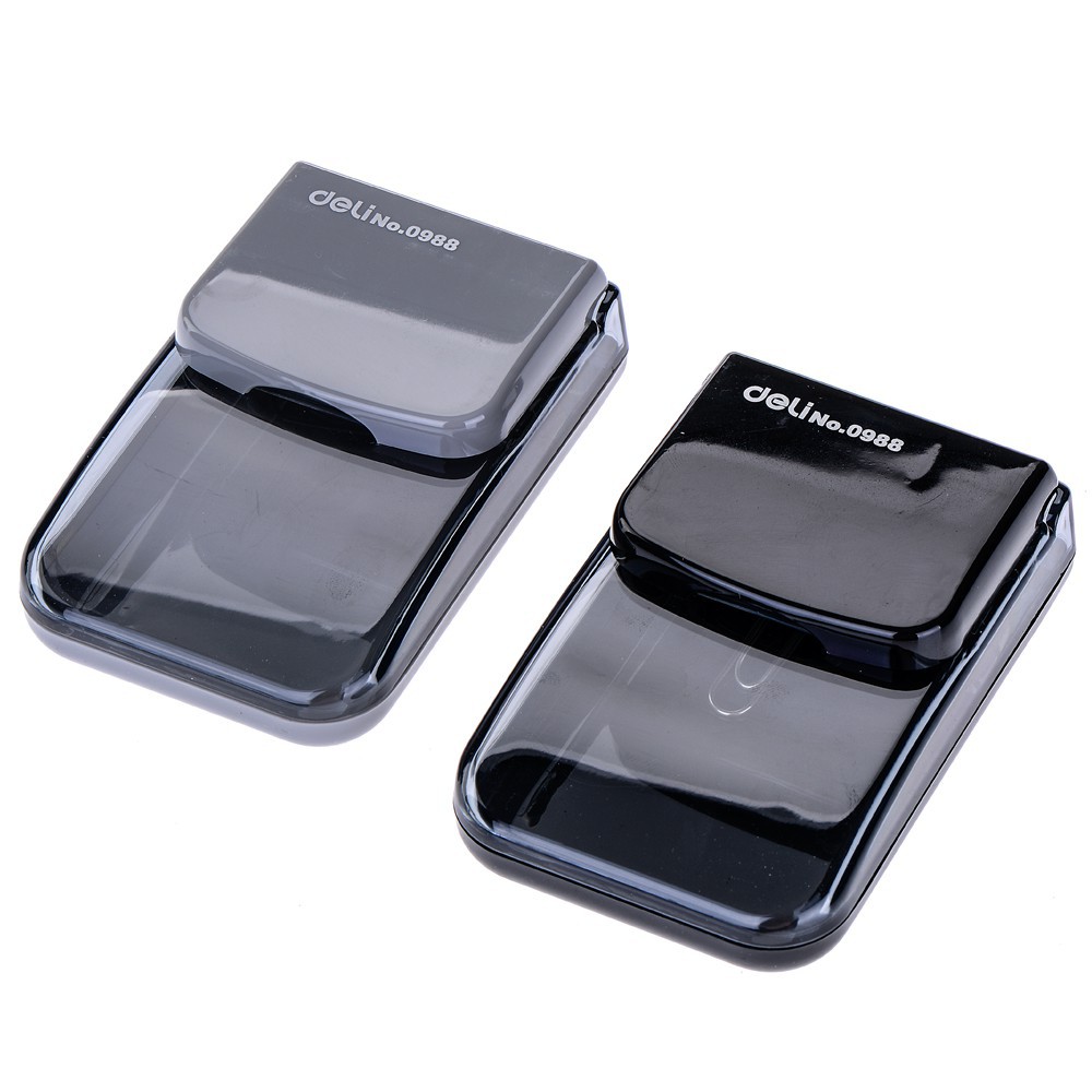 Hộp Đựng Ghim Deli 988 Có Nam Châm Hút Ghim