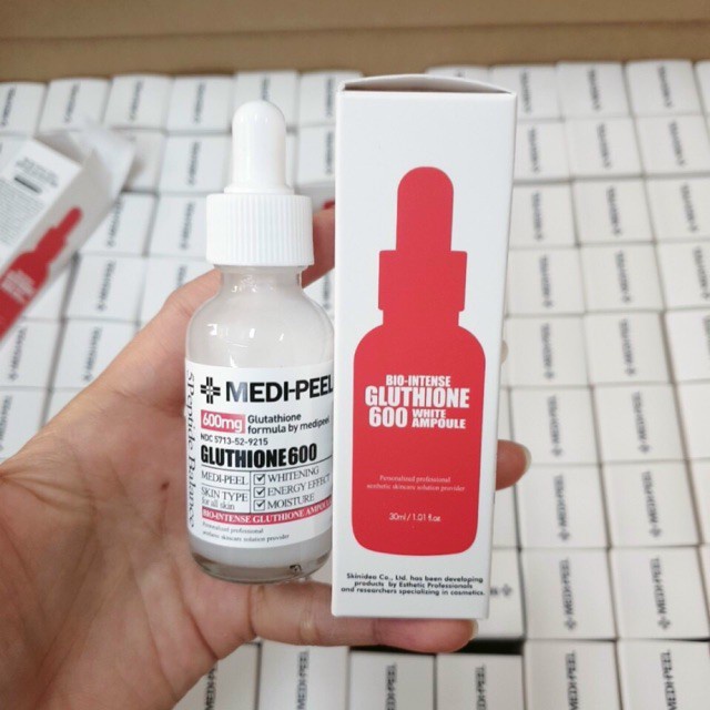 Tinh Chất Dưỡng Trắng MEDI-PEEL Gluthione 600 White Ampoule Serum MediPeel 30ml