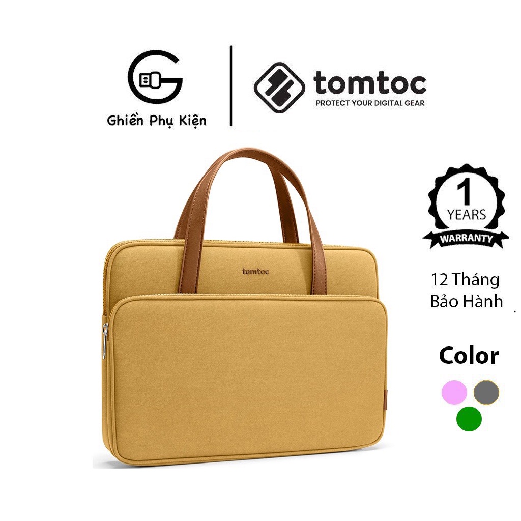 Túi Xách Chống Sốc Tomtoc USA Briefcase Premium Dành Cho Macbook M1/M2 13/14inch