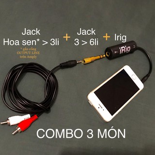 IRIG thu âm guitar / organ / piano điện / ampli vào điện thoại - chất như phòng thu chuyên nghiệp