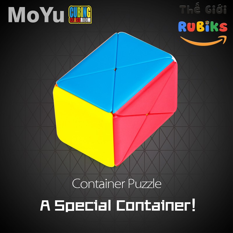 Khối Rubik MoYu Container Biến Thể Skewb Puzzle Cube