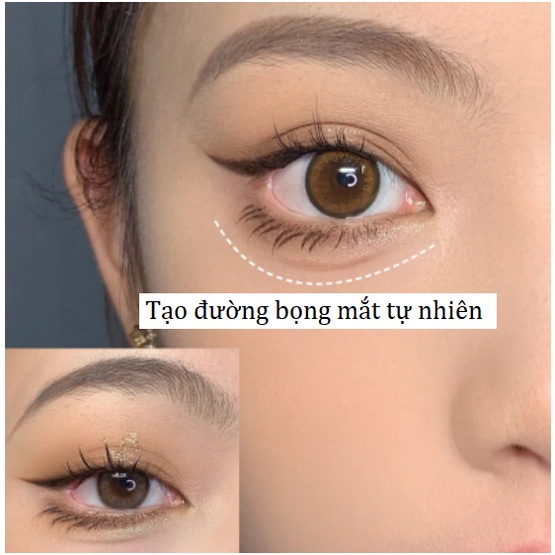 Bút kẻ bọng mắt cười Xixi Wustore tự nhiên