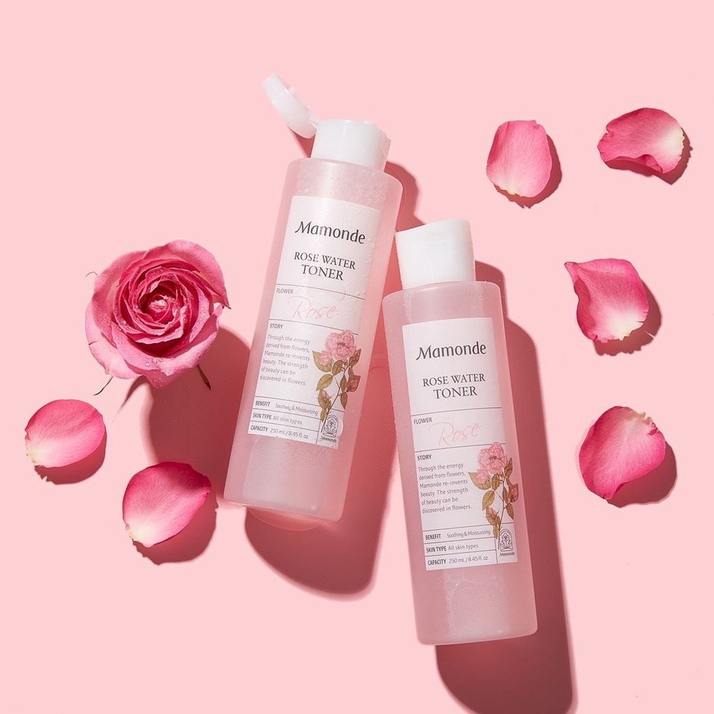 Nước cân bằng làm dịu da nhạy cảm Mamonde Toner 250ml, toner  từ rau diếp cá và hoa hồng Hàn quốc - Mina.cosmetic1 | BigBuy360 - bigbuy360.vn