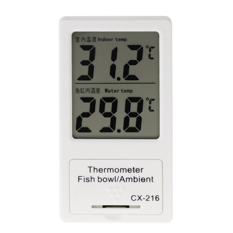 Aoto Nhiệt Kế Kỹ Thuật Số Tự Dính Màn Hình LCD Không Bị Messy Trong Hồ Cá