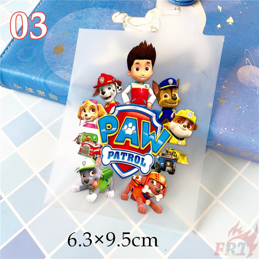 ✪ Miếng Dán Trang Trí Hình Paw Patrol Series 02 ✪ 1 Miếng Dán Trang Trí Công Tắc Nhiệt