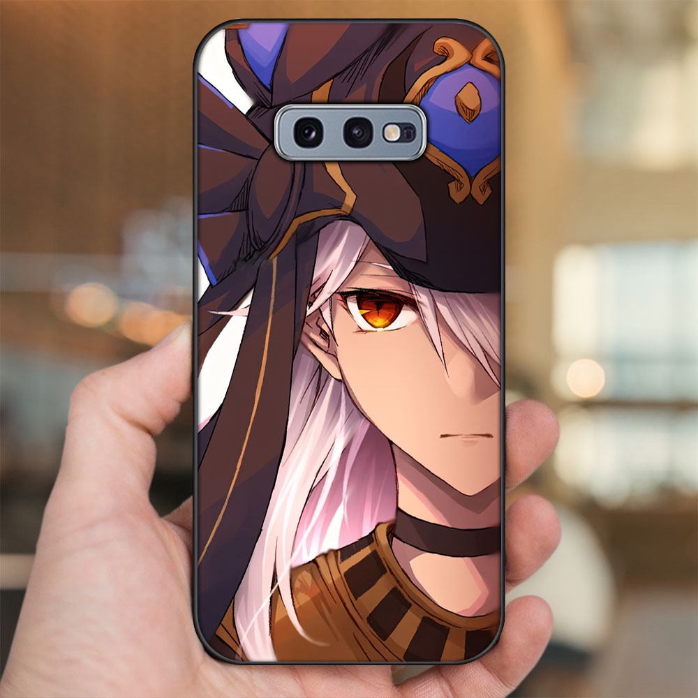 Ốp lưng Samsung S10e viền đen in hình Cyno Genshin Impact