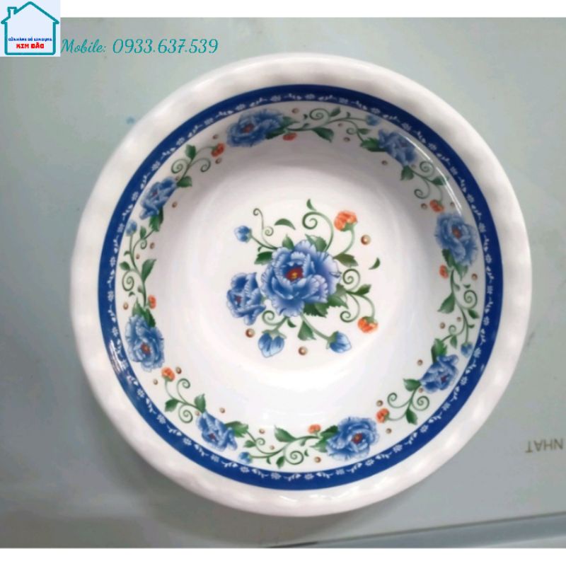 Tô bát nhựa meca/thố meca có nắp