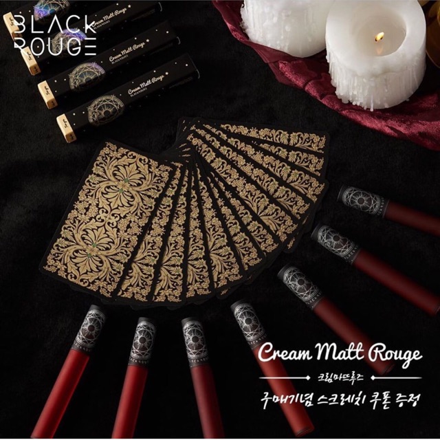 [ĐỦ 7 MÀU] BLACK ROUGE - Son Kem Cream Matte Rouge