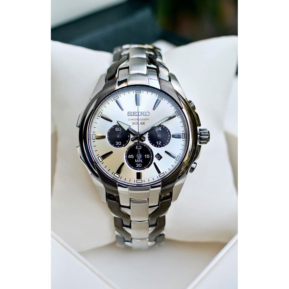 Đồng hồ nam Seiko SSC635 Solar Chronograph