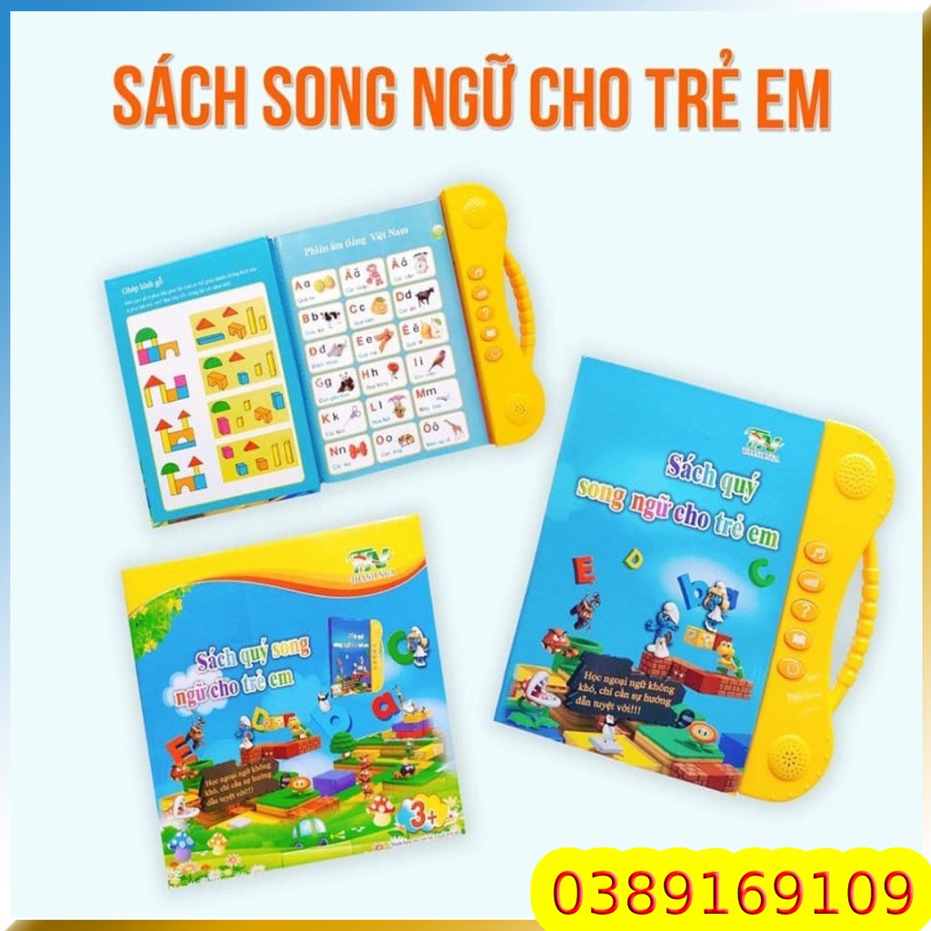 Sách Nói Điện Tử Song Ngữ Anh - Việt Giúp Trẻ Học Tốt Tiếng Anh có kèm mẫu mới nhất