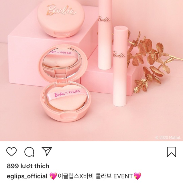 [GOM SALE ] Phấn phủ Barbie.x eglips Blur Powder Pact | BigBuy360 - bigbuy360.vn