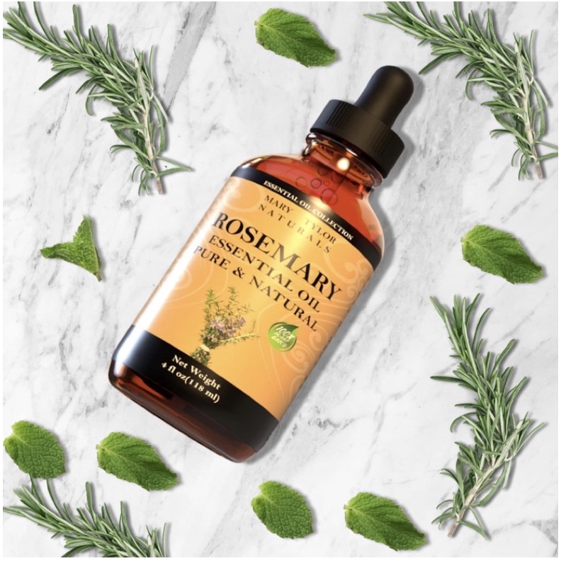 Tinh dầu Hương Thảo Rosemary Essential Oil Mary Tylor Naturals, Therapeutic Grade 118ml USA