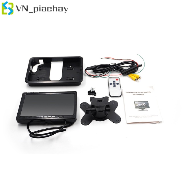 Camera Lùi Xe Màn Hình Tft Lcd 7 Inch Có Dây Cho Xe Hơi | BigBuy360 - bigbuy360.vn