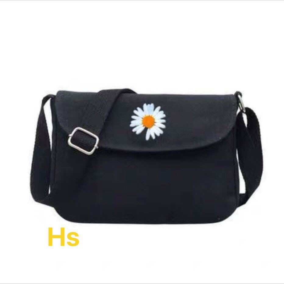 Túi xách Nữ Họa Tiết Hoa Cúc Quảng Châu (Ảnh Thật Shop Tự Chụp)-HươngSu (349-TuiHoaCuc)