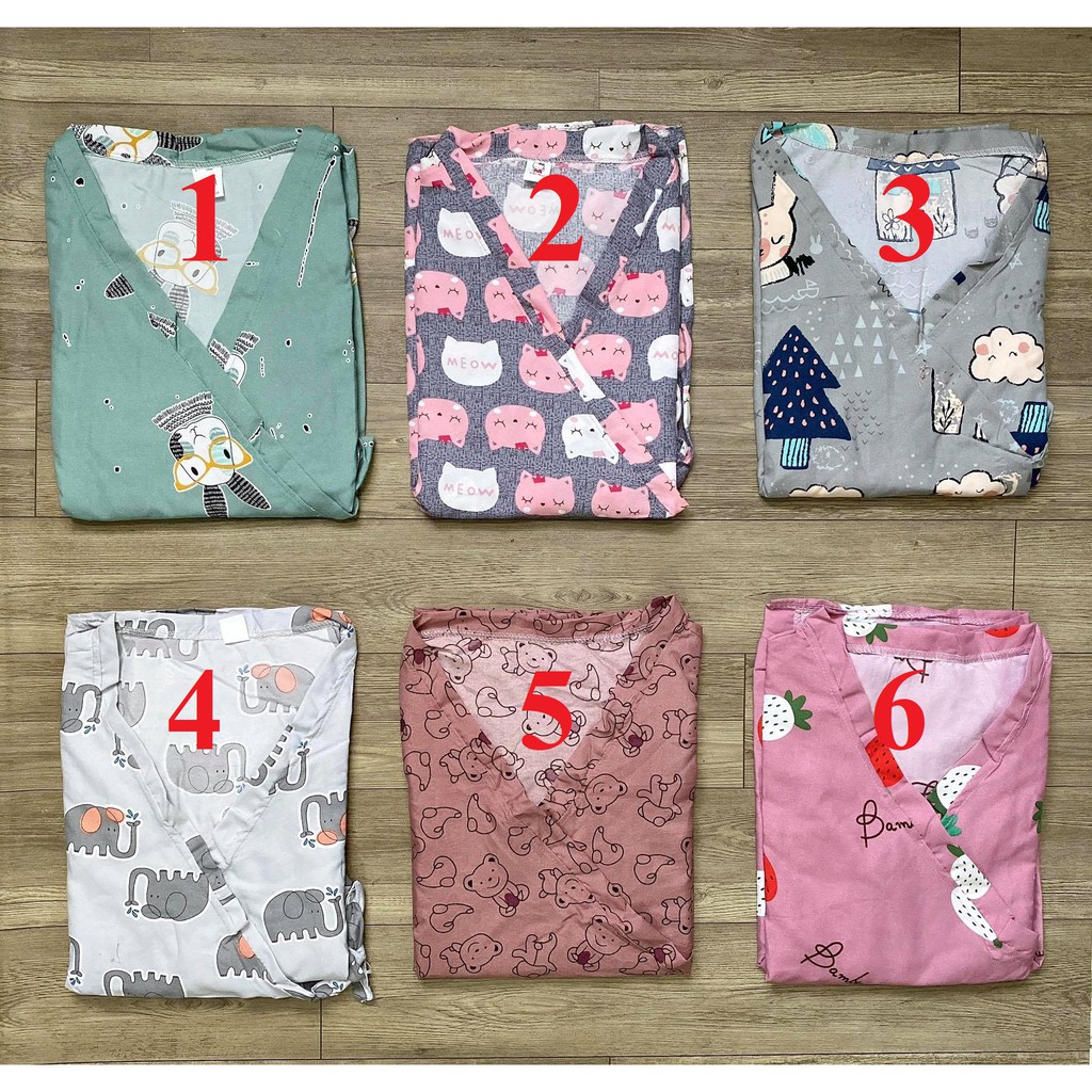 [Kate mềm] Bộ đồ ngủ kimono đùi chất mịn mát freesize<60kg | BigBuy360 - bigbuy360.vn