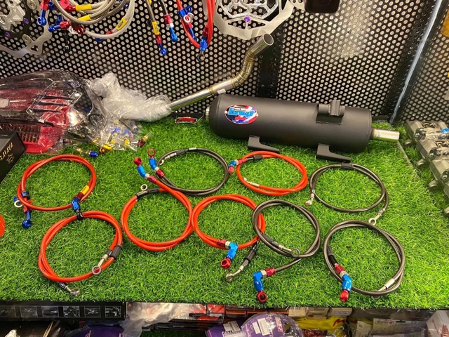 Dây dầu Hell nối khúc bấm 45-90 độ gắn mọi xe