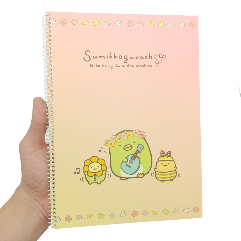 Sổ Lò Xo Spring 10 Sumikko Gurashi - Mẫu 3