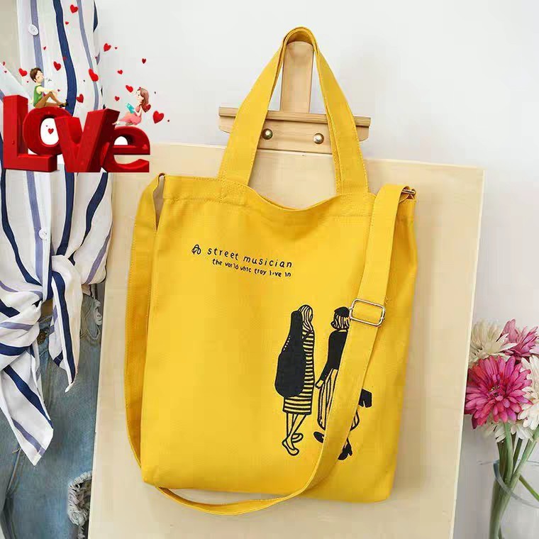 Túi tote - HAI BẠN NỮ
