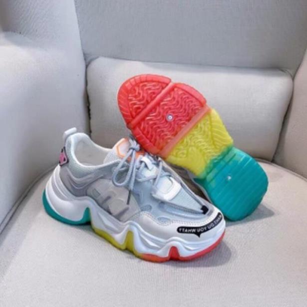 Giày thể thao nữ đế 3 màu mới siêu hót hít