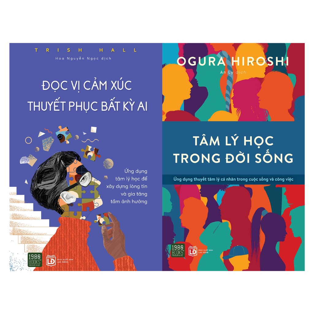 Sách Combo 2 Cuốn: Đọc Vị Cảm Xúc, Thuyết Phục Bất Kỳ Ai + Tâm Lý Học Trong Đời Sống 1980