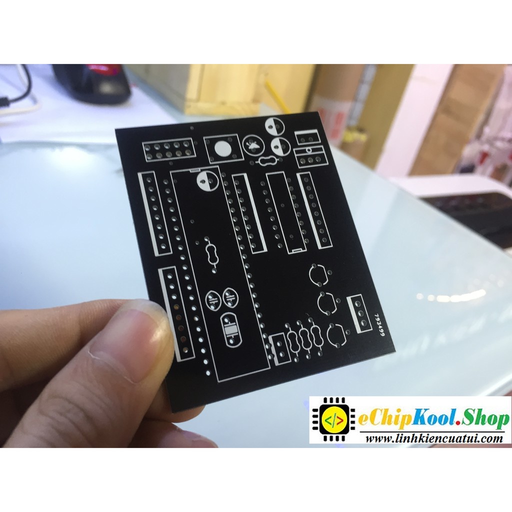 PCB mạch in trái tim 32 led RGB - 7 Màu đẹp