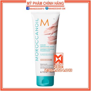 ✅[ MOROCCANOIL ] HẤP GIỮ MÀU VÀNG HỒNG MOROCCANOIL ROSE GOLD 30 - 200ML