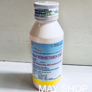 - Thuốc diệt muỗi Map Permethrin 50EC (chai 100ml) chất lượng.