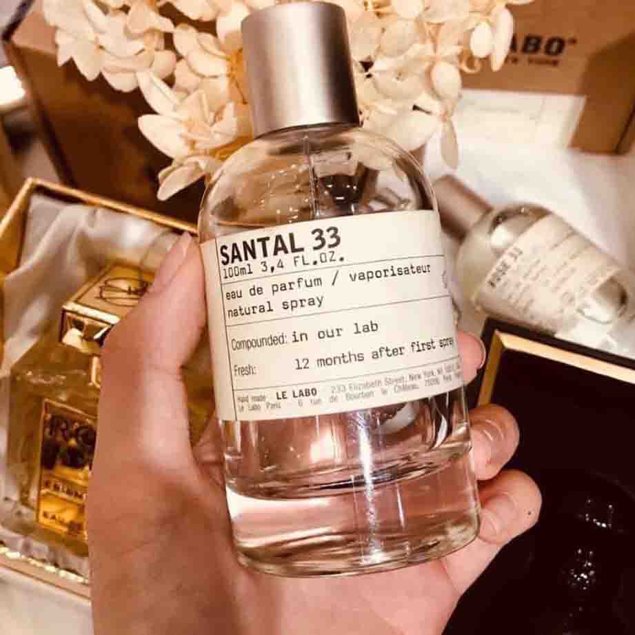 Nước Hoa Nam Nữ Lelabo Santal 33 Hương Gỗ Lịch Lãm Đẳng Cấp - Dầu Thơm nam nữ unisex dung tích 100ml Lưu Hương Lâu
