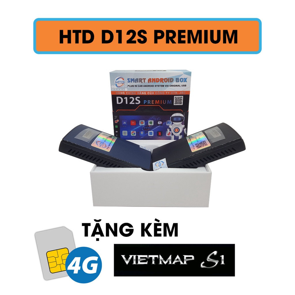 Android box dành cho ô tô - Model D12S Premium